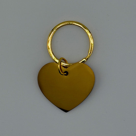 Lasergravierter Schlüsselanhänger aus Edelstahl mit Namen, personalisiert
