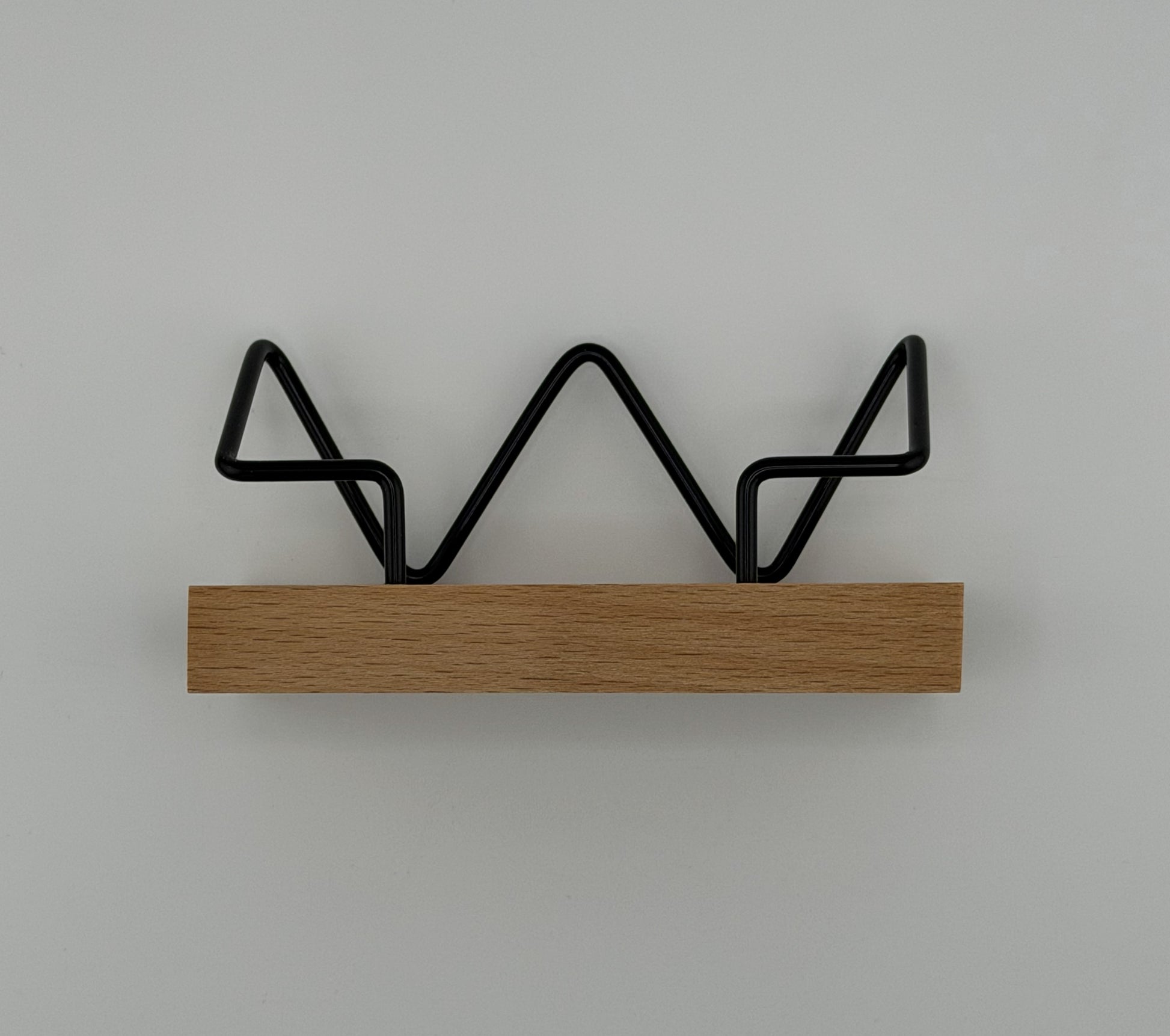 Personalisierter Holz Visitenkartenständer mit Gravur, Geschenkidee
