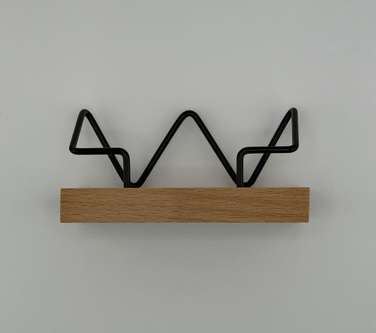 Personalisierter Holz Visitenkartenständer mit Gravur, Geschenkidee
